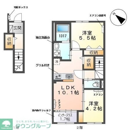 ルナフォーリアの物件間取画像